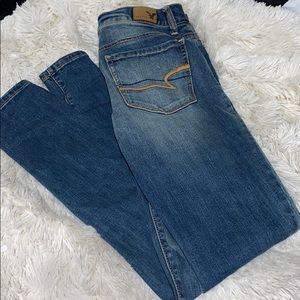 American Eagle hi rise jeans